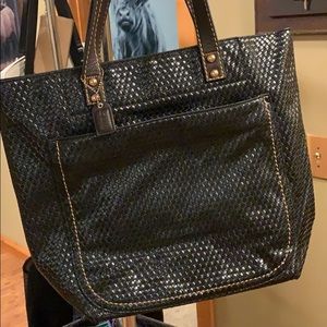 Clark’s shoulder bag! Black with stylish brown.